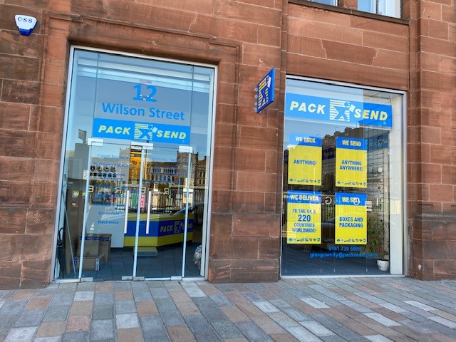 Glasgow shop front