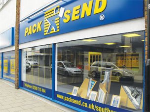 PACK & SEND Store Frontage