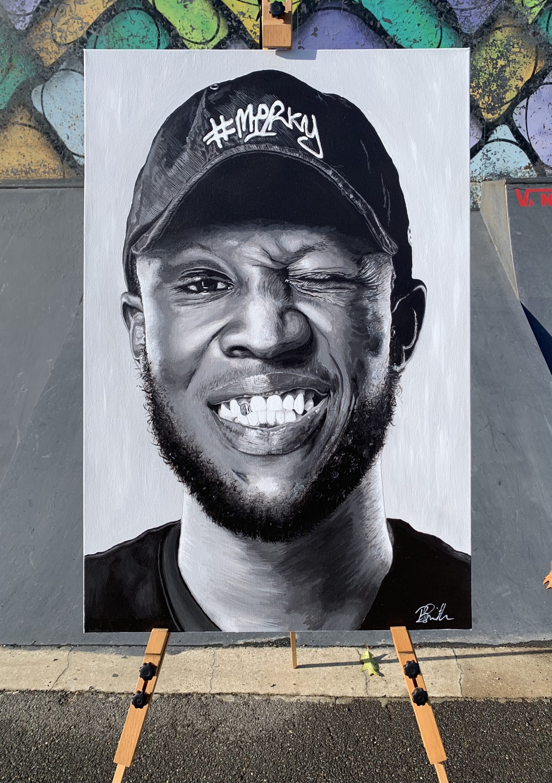 Art of the Month - Bradley Smith - Stormzy