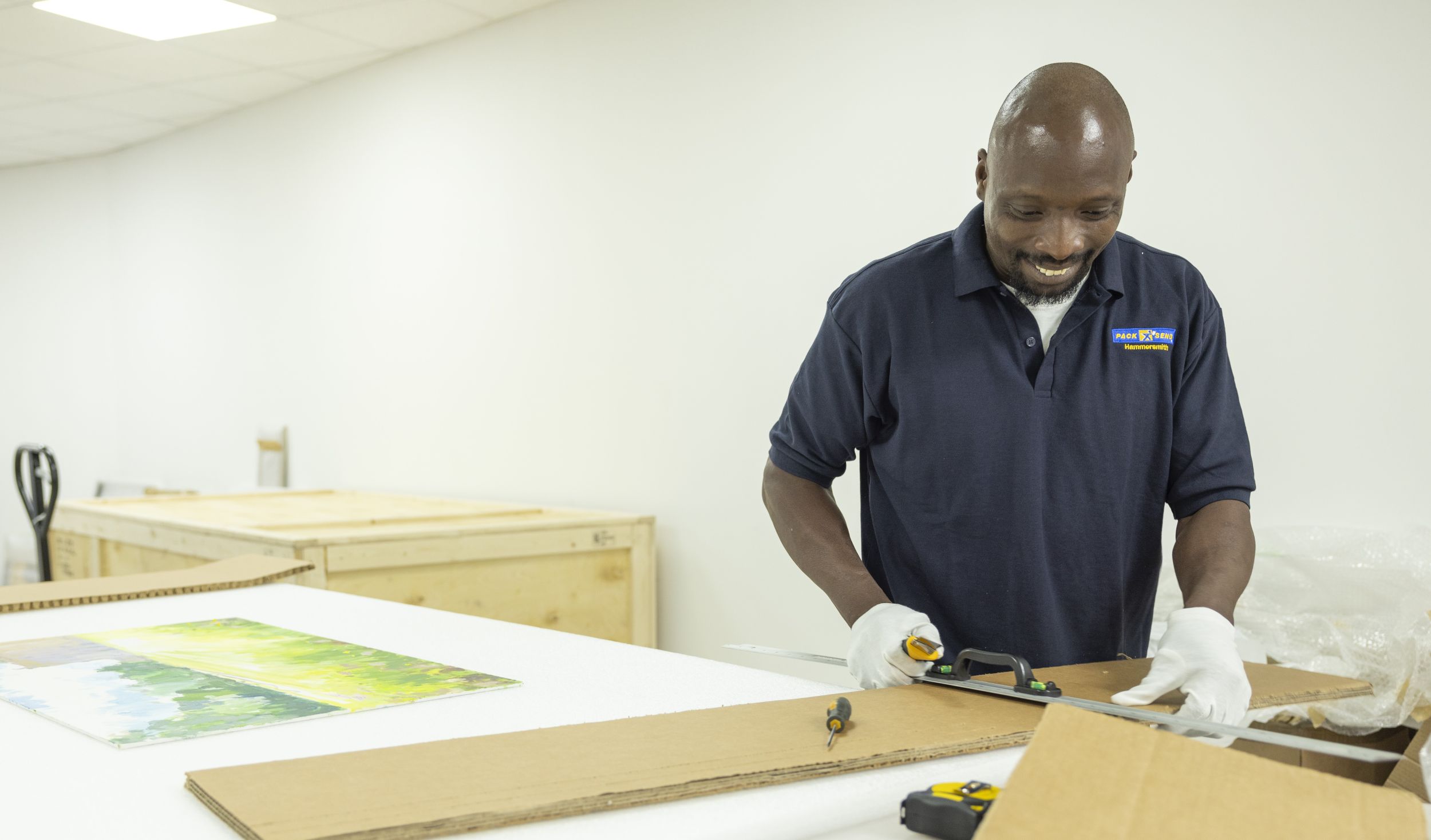 Pack & Send London Hammersmith Art Packing