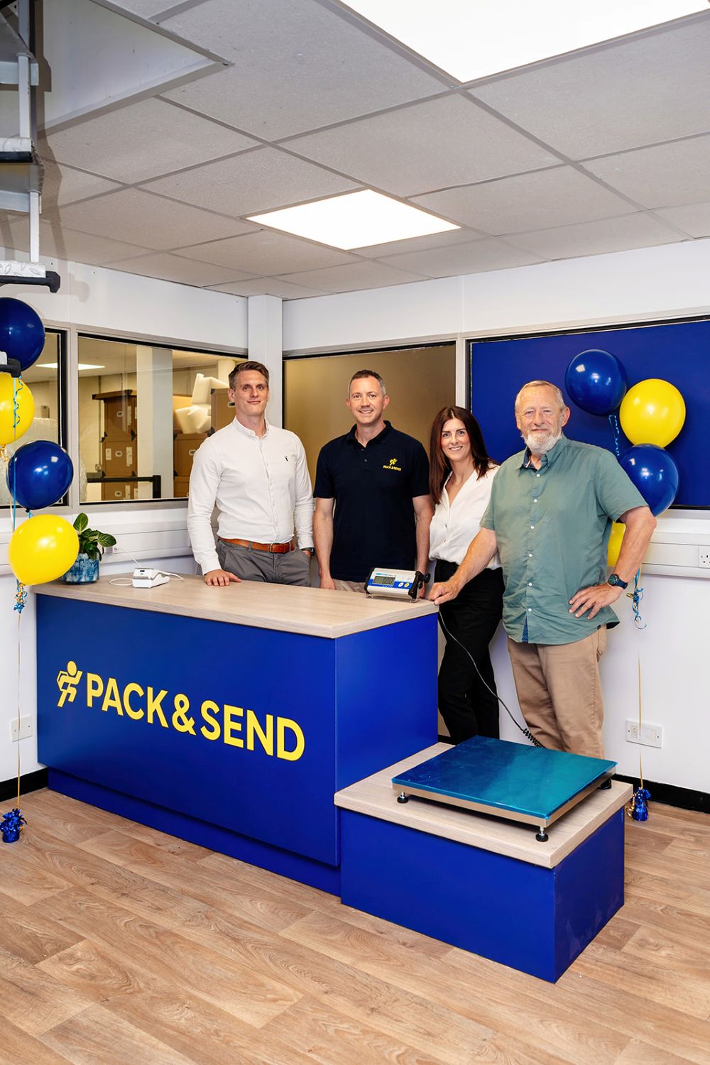 pack and send stevenage
